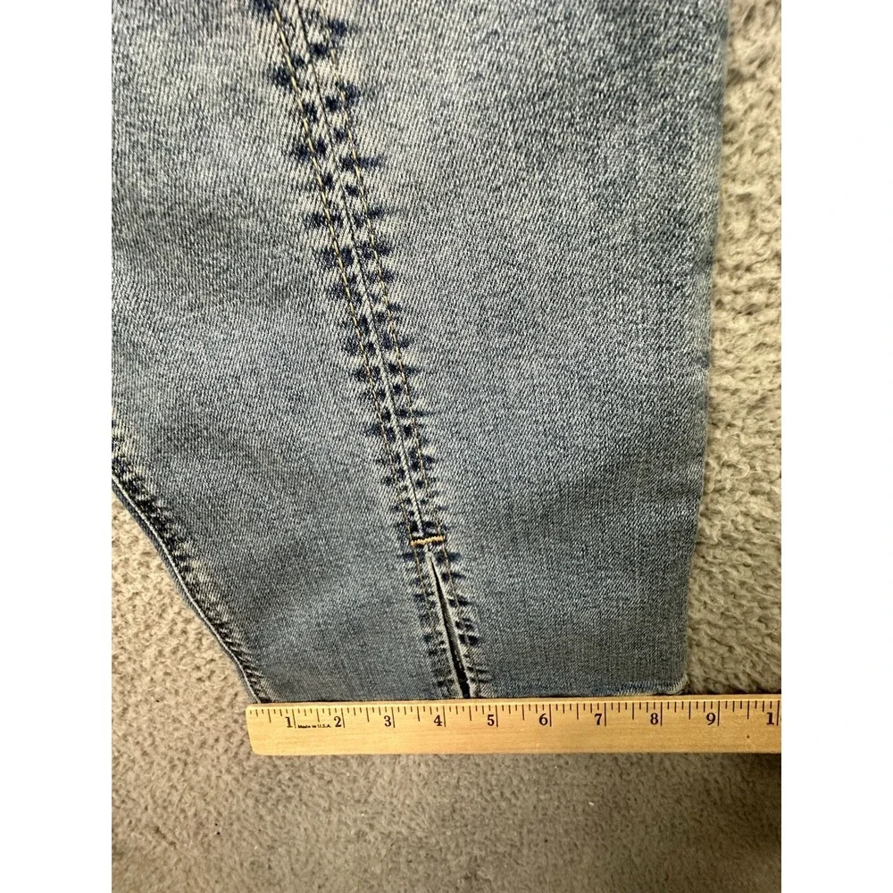 Levi's Superlow Bootcut Seamed Jeans Blue 29X32 Light Wash NWT
